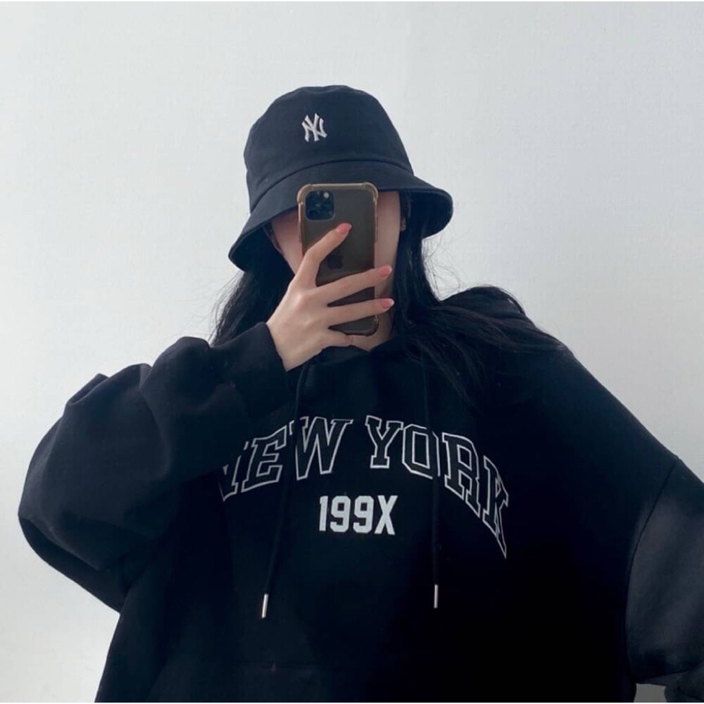 New York帽T 重磅內刷毛紐約潮牌帽T 刺繡韓國爆款🔥 | 蝦皮購物