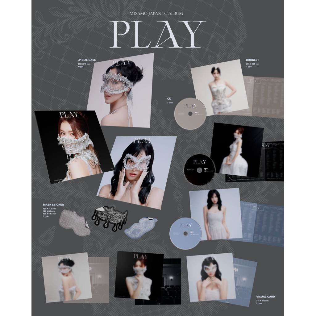 現貨） MISAMO PLAY Solo盤個人封MINA SANA MOMO 日文專輯不含應募券