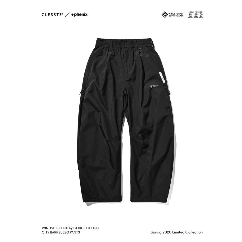 Clesste +phenix gore-tex by labs city barrel leg pants | 蝦皮購物