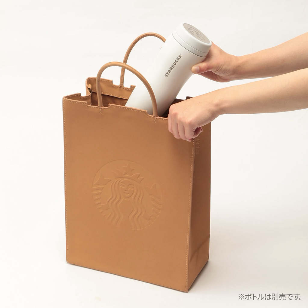 日本直購Starbucks 2026 抽選限定My Customize Journey Set 真皮托特包 