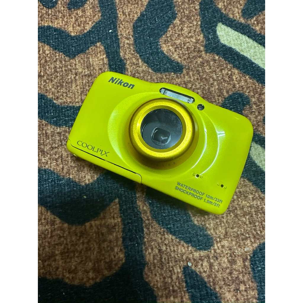 Nikon Coolpix S32 防水相機｜可愛好攜帶隨身首選防摔耐用・水下拍攝