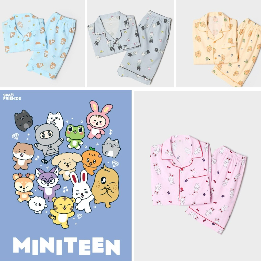 9091］正品韓國Miniteen SPAO睡衣聯名Seventeen睡衣spao miniteen代購
