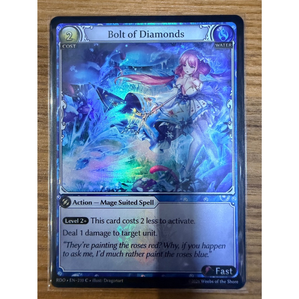 元氣滿屋] GA Grand Archive RDO Bolt of Diamonds Foil 閃卡| 蝦皮購物
