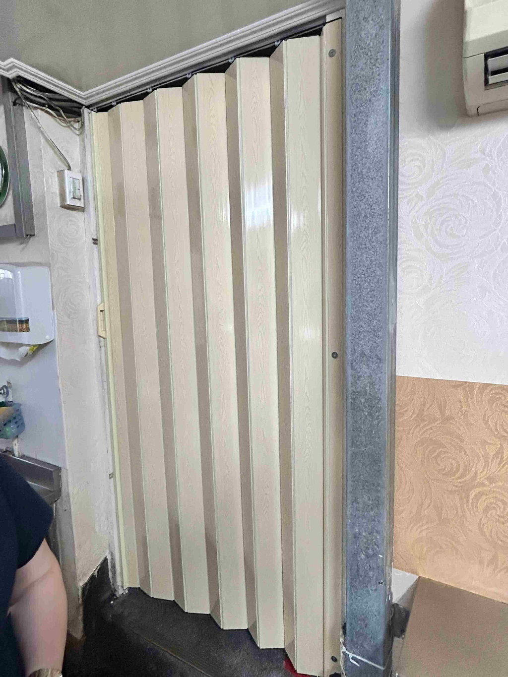 加蓋彩色塑膠拉門 升級加強 防蚊蟲竄入 塑膠拉門 摺疊門 PVC拉門簾 廚房拉門 廚房門 隔間門P10-5 | 蝦皮購物
