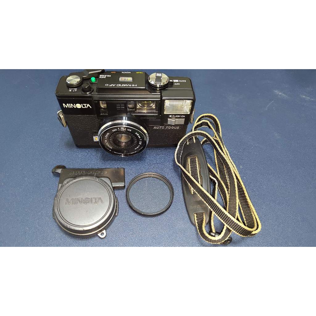 Minolta HI-MATIC AF-D 38mm全幅大光圈⾃動對焦底片機| 蝦皮購物