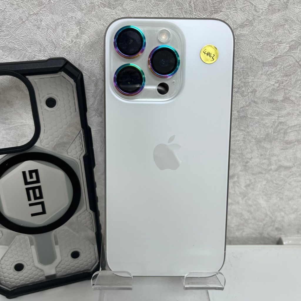 【大容量蘋果】iPhone 15 Pro 1TB 白色 6.1吋 蘋果 二手機 台北 中山 快速出貨 J4843 | 蝦皮購物