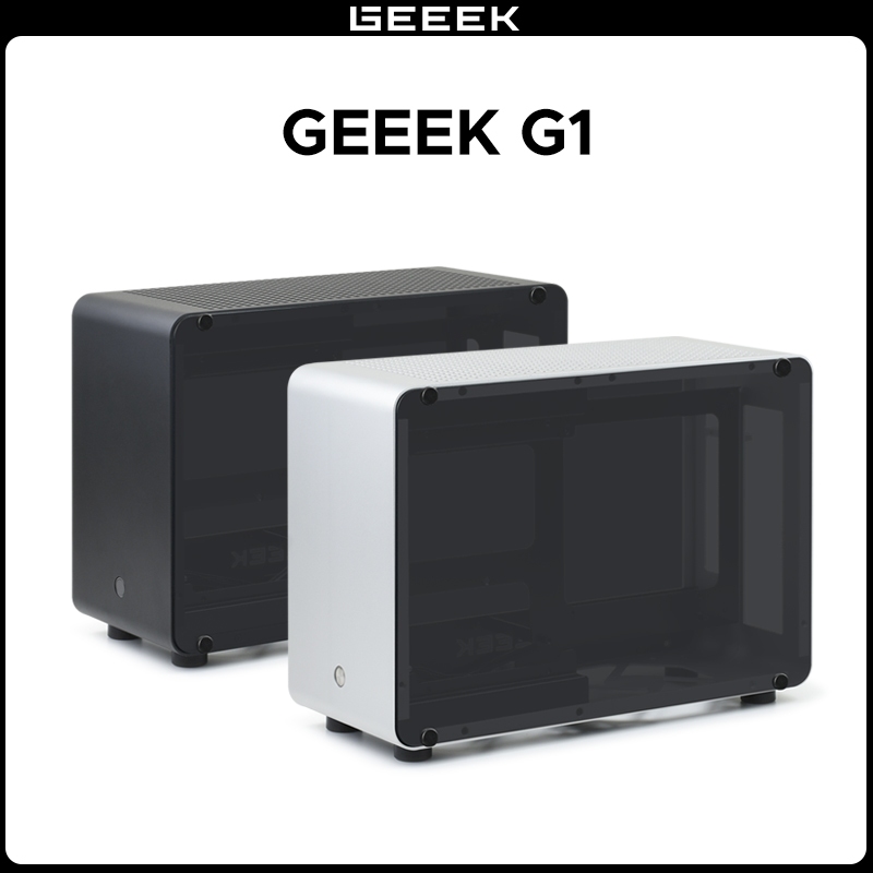 GEEEK Mini Sfx ITX 透明アクリル G1-SE A4 コンピュータケース