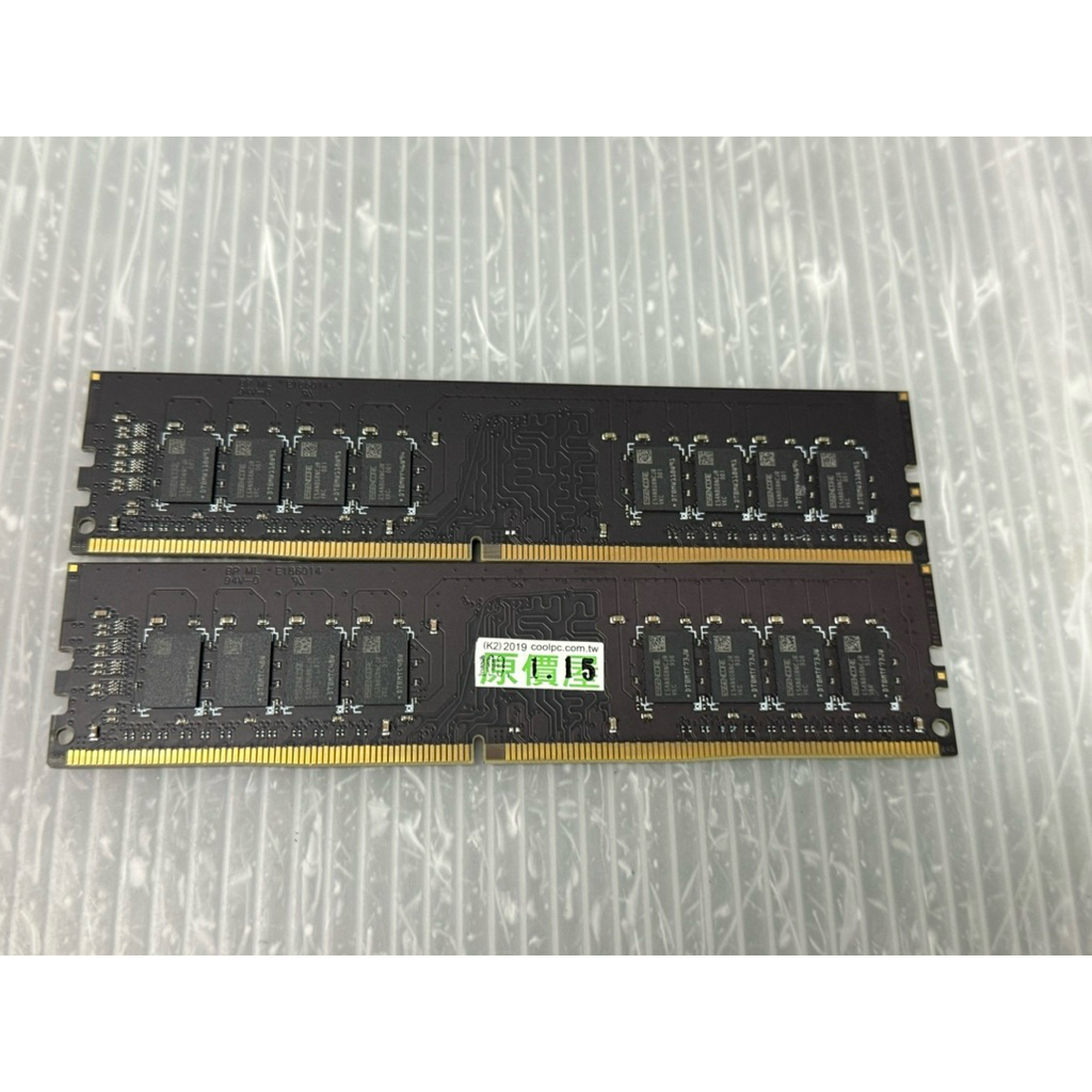 科賦KLEVV DDR4 2666 16G X2 共32GB 雙通道組/雙面顆粒/桌上型記憶體
