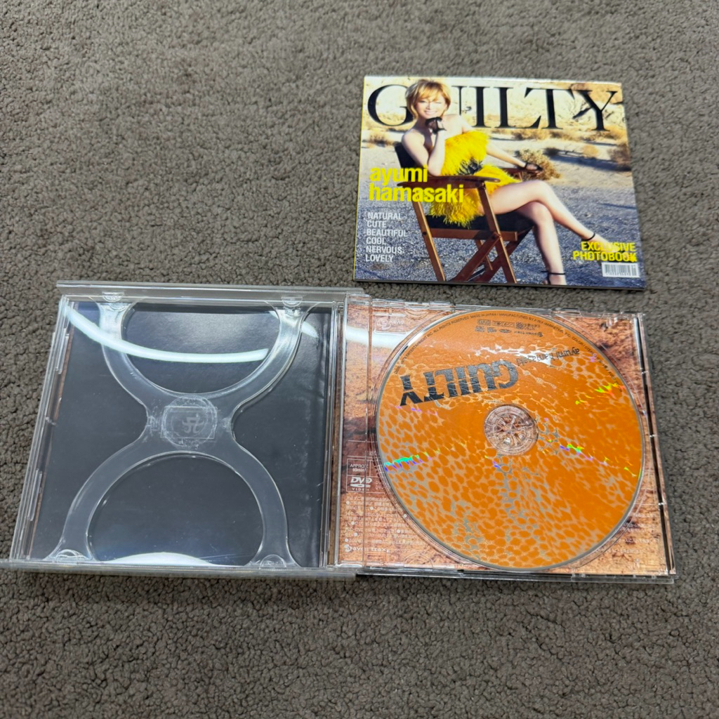 日版 濱崎步Ayumi Hamasaki Guilty CD + DVD 專輯 2 | 蝦皮購物