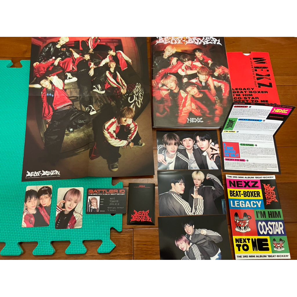 NEXZ TOMOYA トモヤ 本人直筆サイン入りチェキ NEXZ ネクスジ トモヤ