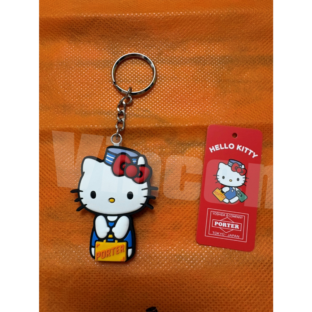 全新現貨YOSHIDA & Co. PORTER x HELLO KITTY KEY CHARM鑰匙圈| 蝦皮購物