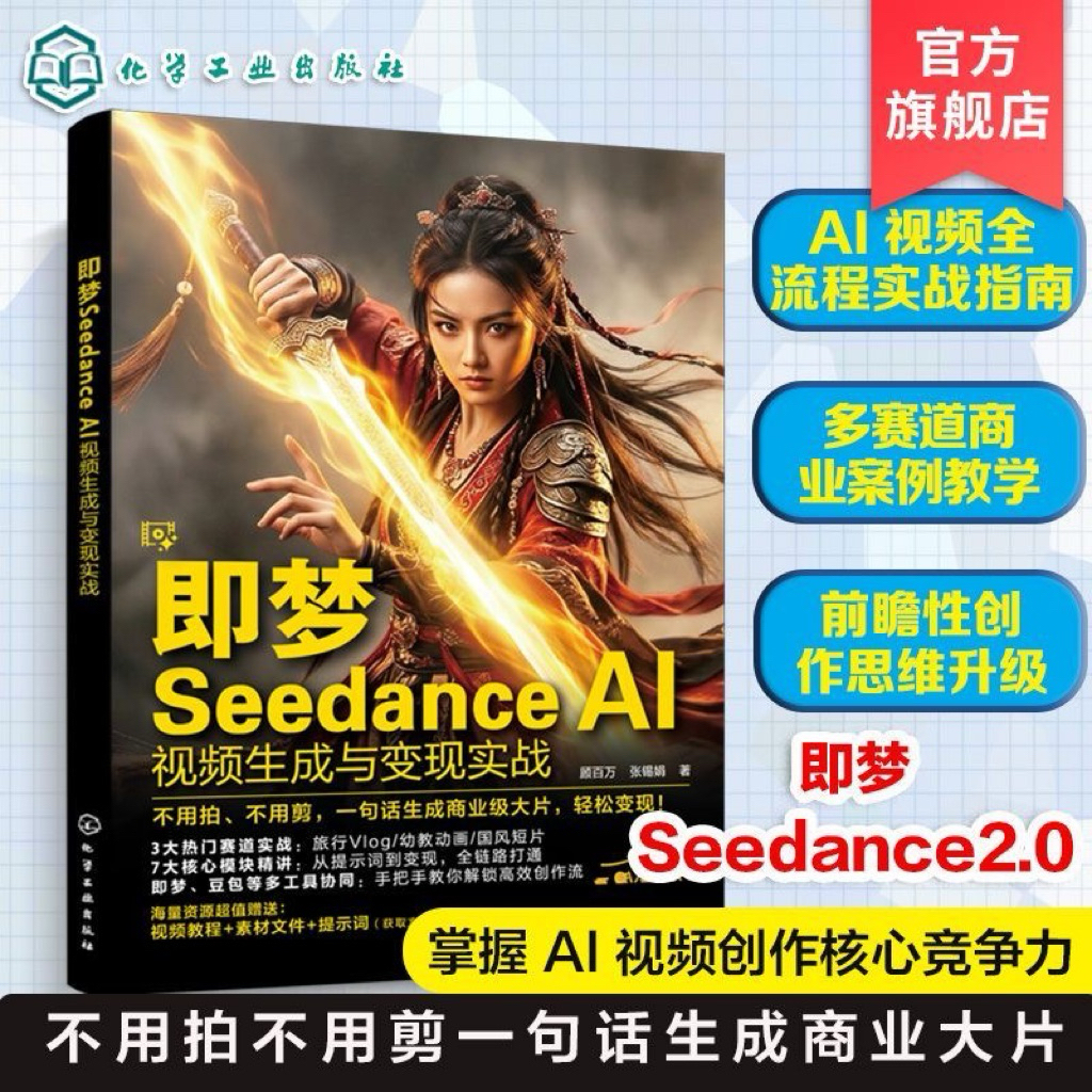 （台灣現貨）即夢Seedance2.0 即夢Seedance AI視頻生成與變現實戰 新手入門AI | 蝦皮購物
