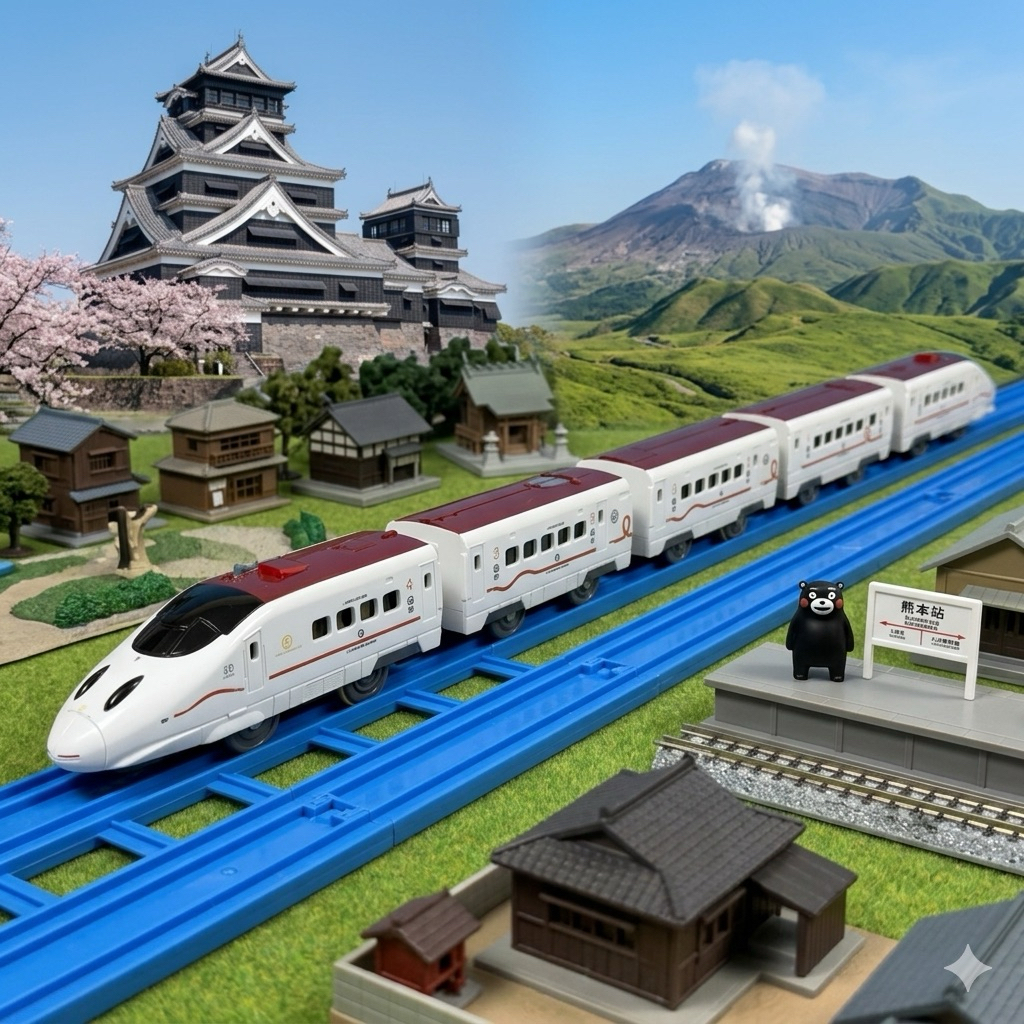 Tomy Plarail 鐵道王國 新800系 JR九州 新幹線 已改造改車頭燈 | 蝦皮購物