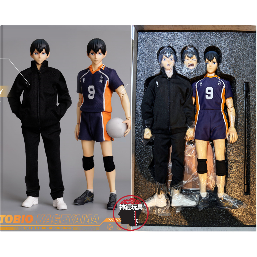 神經玩具】現貨Asmus Toys HQ02LUX 排球少年影山飛雄豪華版雙人組1/6