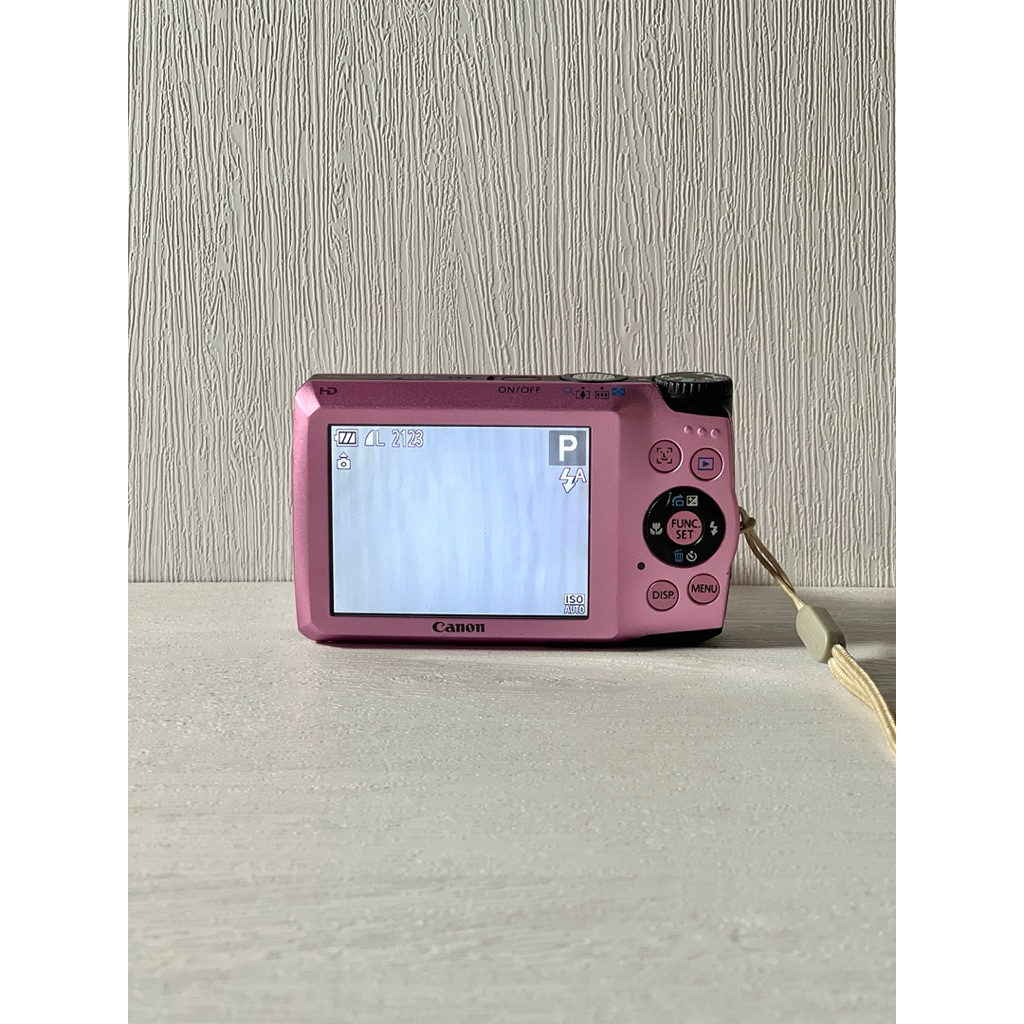 Canon PowerShot A3200 IS復古廣角CCD卡片相機粉| 蝦皮購物