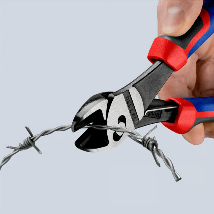 美德工具】特價Knipex 73 72 180 F TwinForce雙鉸接斜口鉗(自動復位