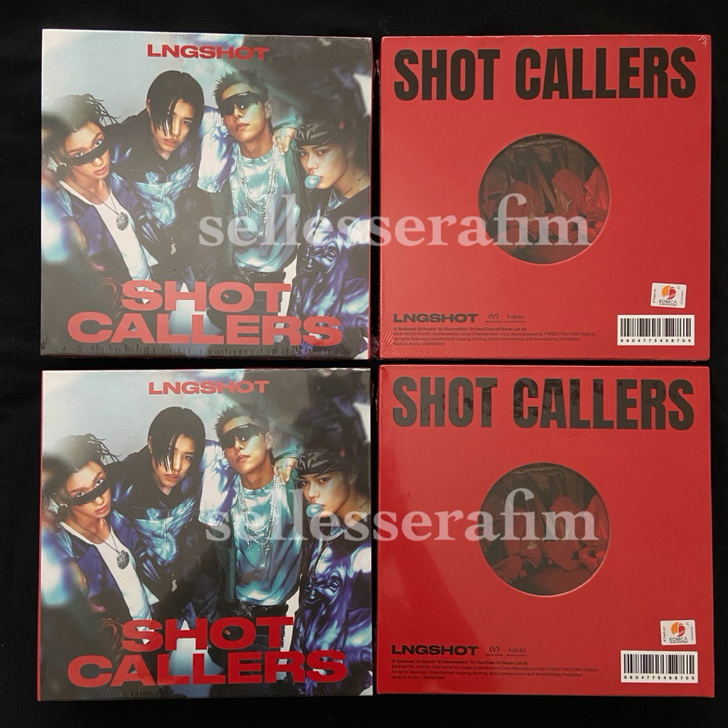 LNGSHOT專輯預購全新未拆EP專輯SHOT CALLERS | 蝦皮購物