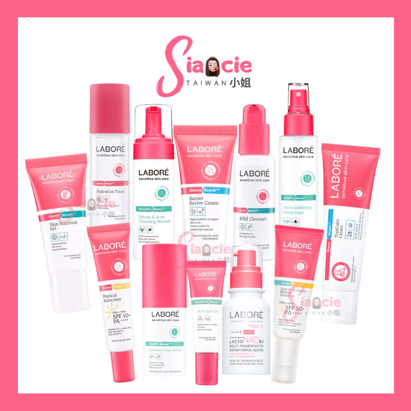 LABORE SKINCARE Series | Cleanser Toner Cream TopiCalm | 蝦皮購物