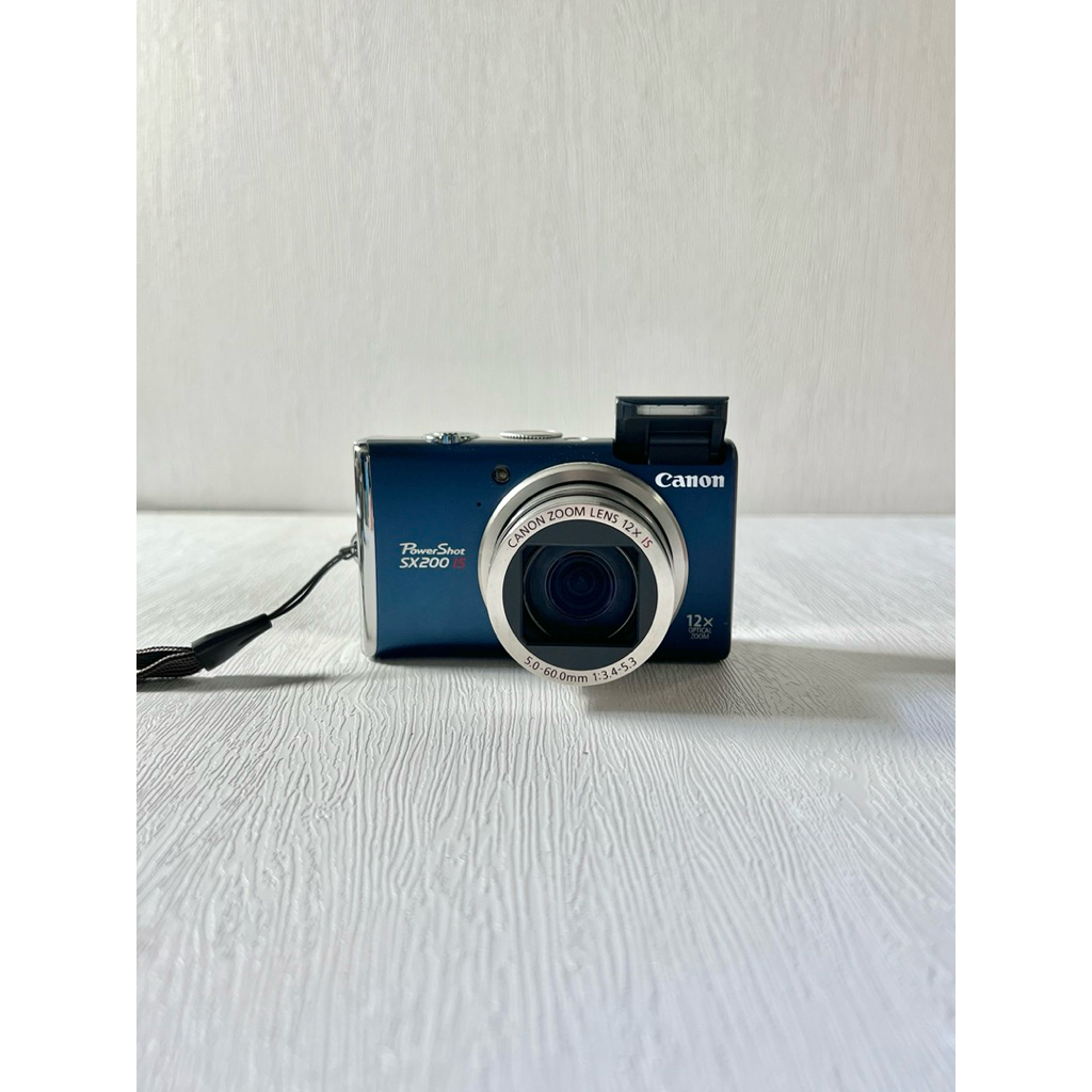 Canon PowerShot SX200 IS復古CCD小長焦數位相機特殊藍| 蝦皮購物