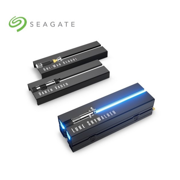 Seagate 希捷FireCuda 530 1TB Gen4 PCIE SSD STAR WARS 星際大戰光劍