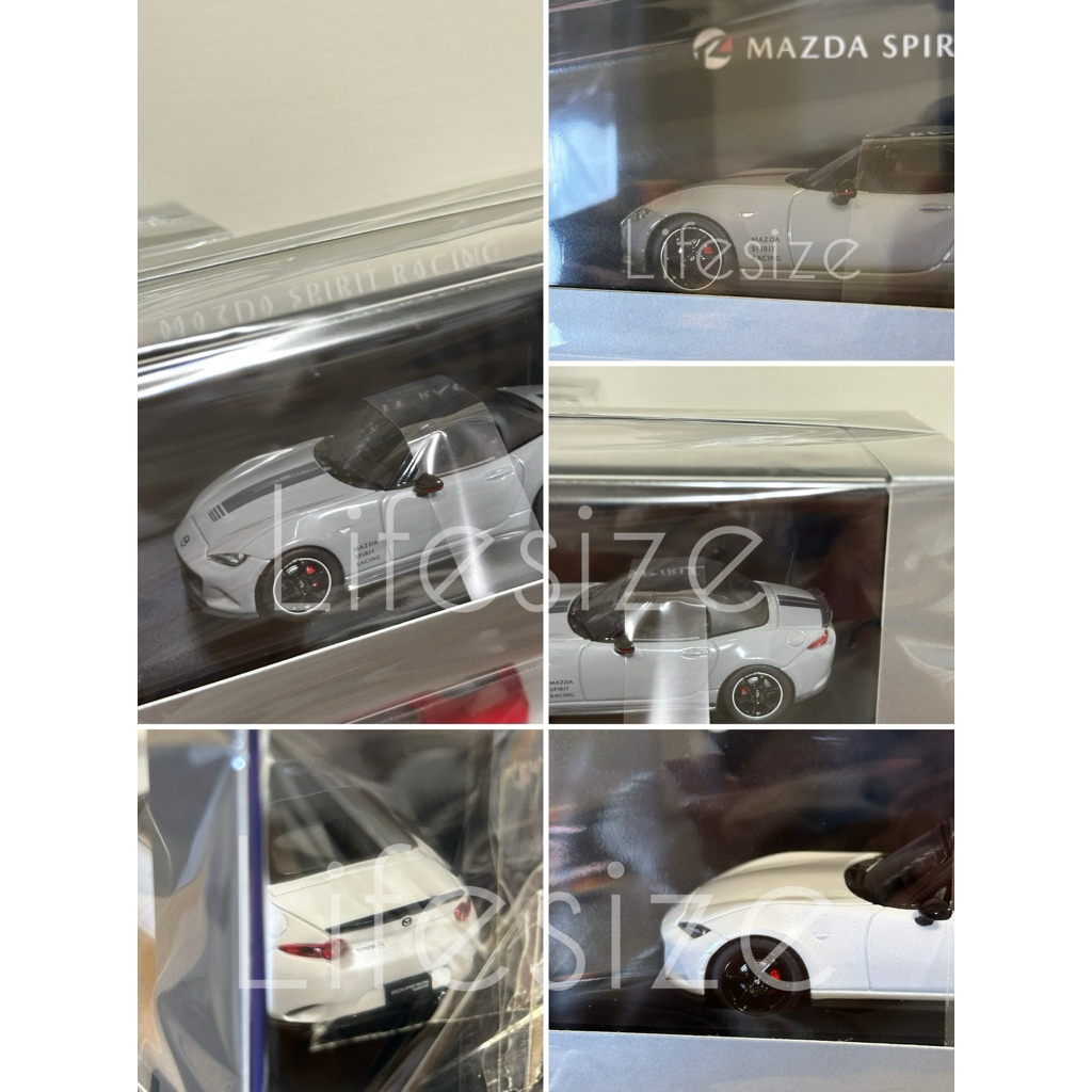 Mazda MX-5 1/43 (Roadster) 軟頂硬頂原廠模型車一般版賽道版| 蝦皮購物
