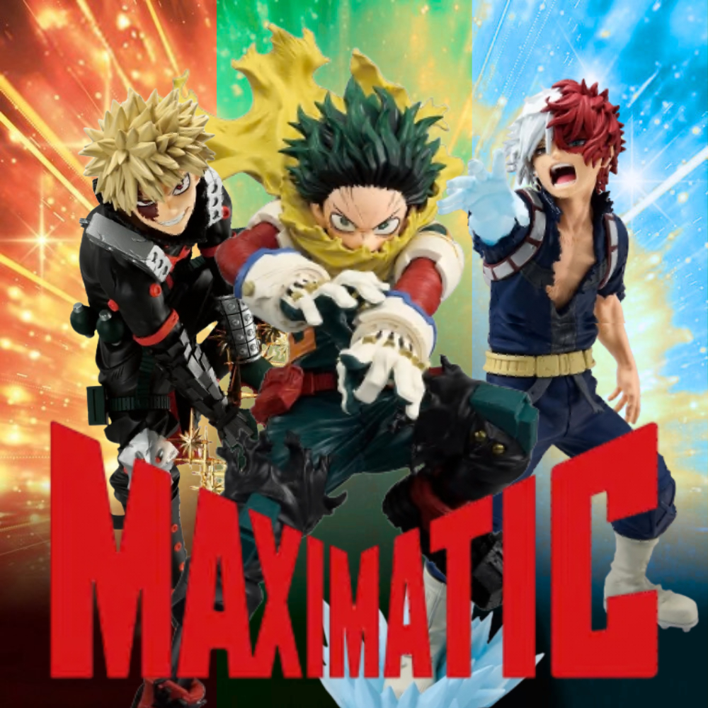 僕のヒーローアカデミア MAXIMATIC 緑谷出久 轟焦凍　爆豪勝己 計16個 🔥鹿本🔥現貨！日版景品BANPRESTO 我的英雄學院MAXIMATIC 綠谷出久爆豪