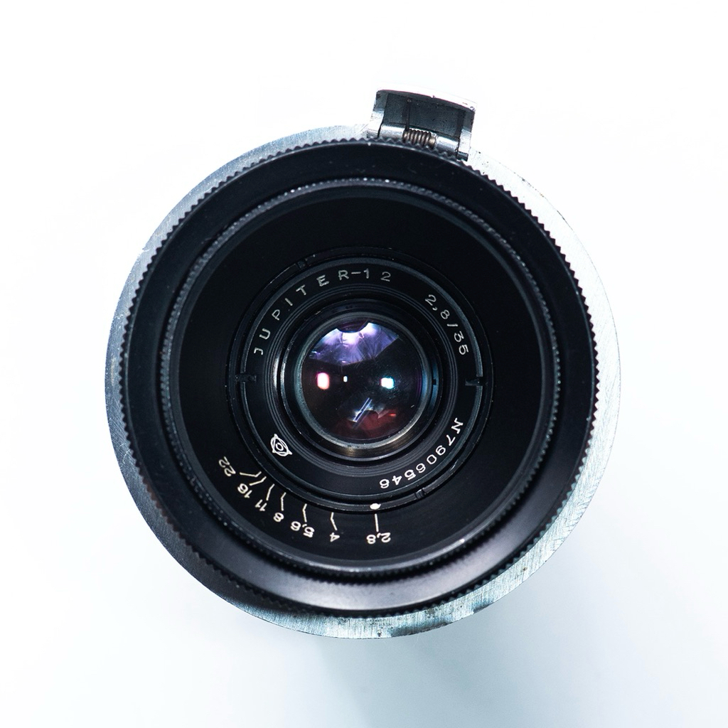 蘇聯製鏡頭Jupiter 12 35mm f2.8 kiev 蔡司德國contax rf卡口Nikon s