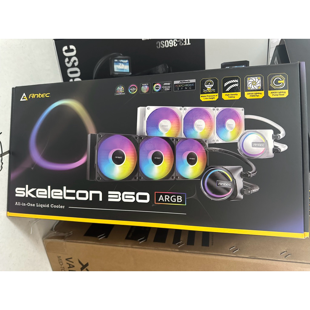 Antec Skeleton 360 ARGB 一體式水冷 CPU 散熱器 360mm | 蝦皮購物