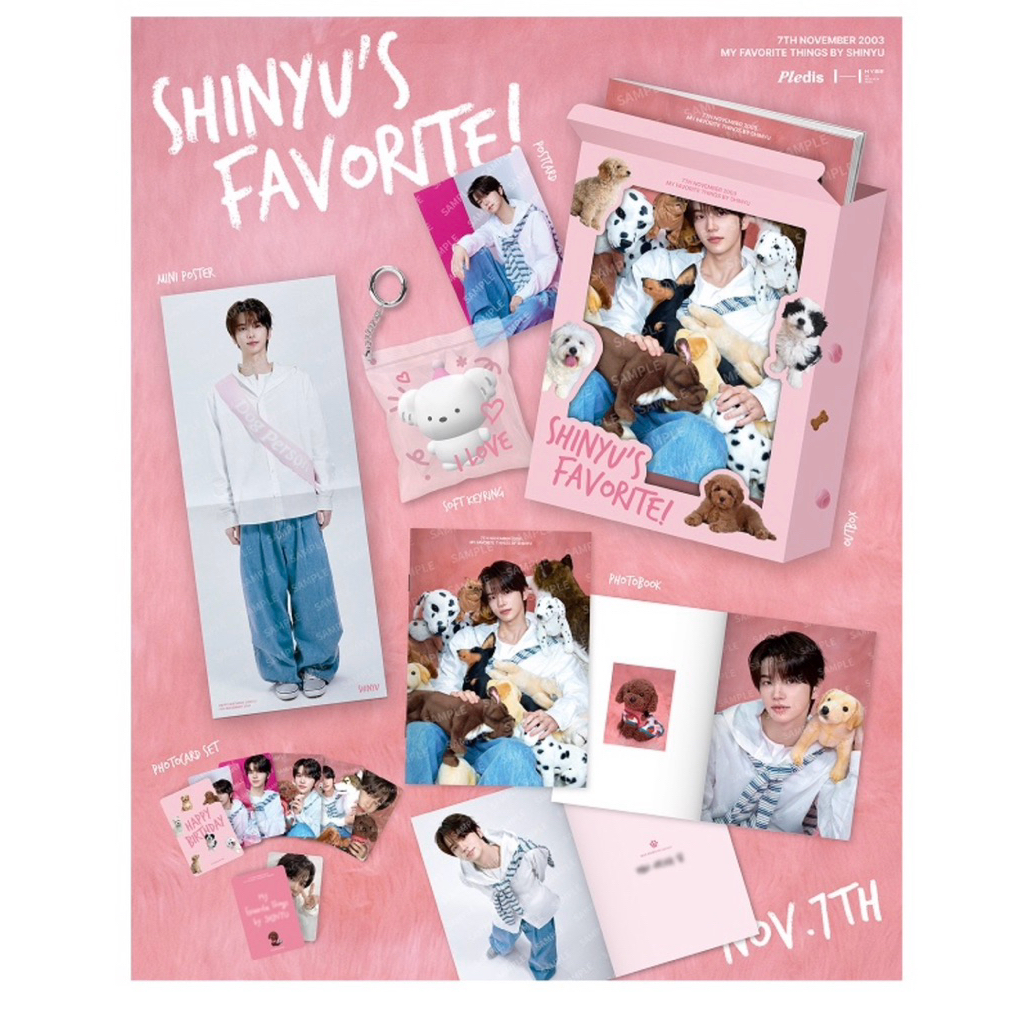 韓居🇰🇷現貨TWS SHINYU申惟SHINYU'S FAVORITE BOX 生日禮盒官方週邊