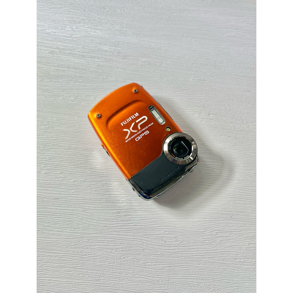Fujifilm FinePix XP30復古CCD三防水數位卡片機亮橘| 蝦皮購物