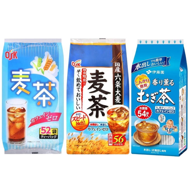 《番薯先生》日本 麥茶 OSK 小谷穀粉 麥茶 52袋入 六條麥茶 56袋入 伊藤園 香薰麥茶 54袋入 | 蝦皮購物