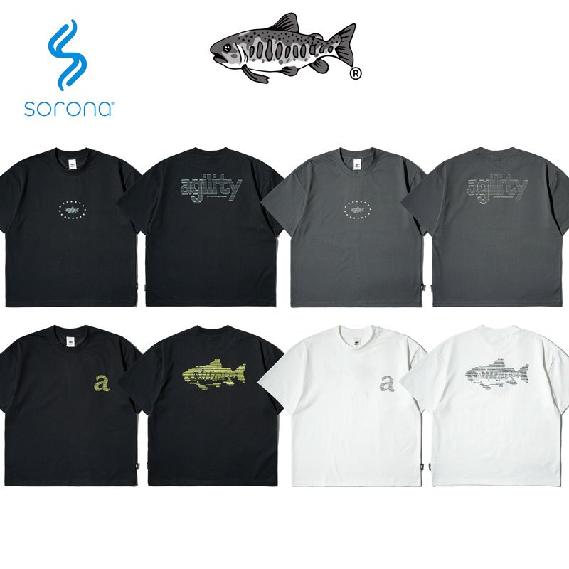 JKS AGILITY SR0-T12 GARBLED TEXT SORONA TEE 寬短版涼感 亂碼 短T (四色) | 蝦皮購物
