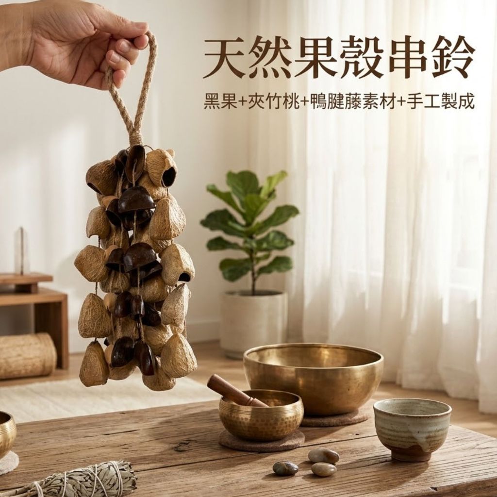 自然傳統樂器屋】果殼串鈴天然果殼串鈴黑果夾竹桃鴨腱藤果殼民族樂器