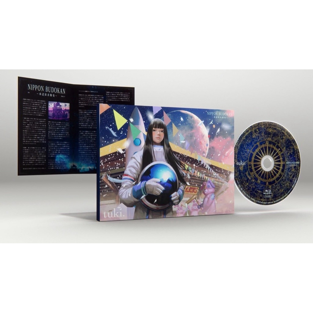 全新現貨］Tuki. NIPPON BUDOKAN ～承認欲求爆發～(日本進口通常盤