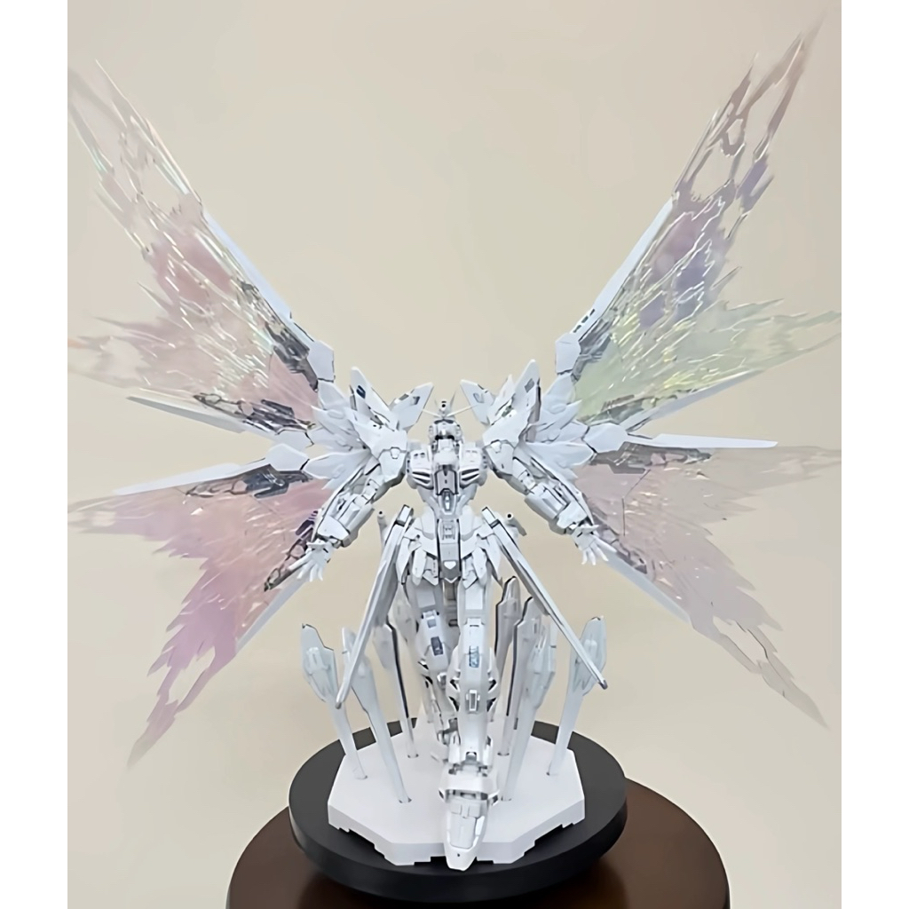 補貨中】【未組裝商品】非萬代長龍7701 MGEX 光翼版電鍍暮光白限定强襲
