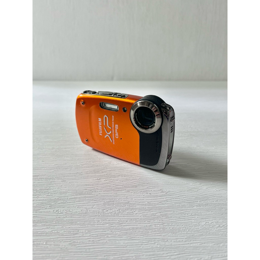 Fujifilm FinePix XP30復古CCD三防水數位卡片機亮橘| 蝦皮購物