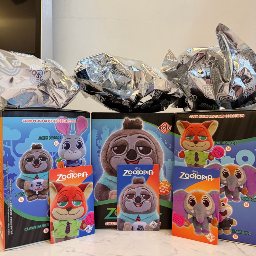 動物方城市 尼克 快俠 Zootopia 確認款 盲盒 | 蝦皮購物