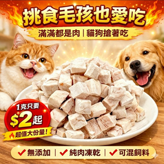 露肚皮 台灣現貨秒發貨 寵物食品 寵物凍乾 雞肉凍乾 雞胸肉...