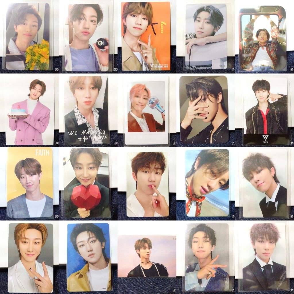 2026.04更)Seventeen The8 徐明浩小八專卡HMV特典卡自拍卡早期卡拍立得
