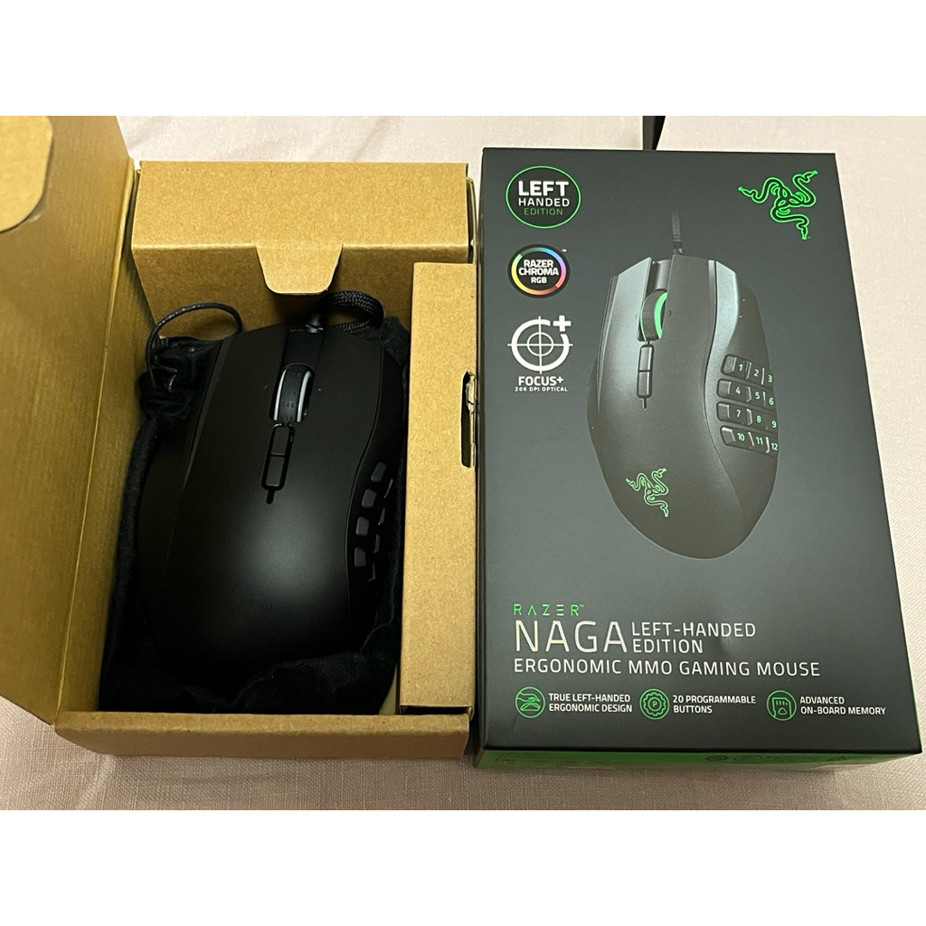 Razer Naga Left Handed Edition 左手滑鼠 | 蝦皮購物