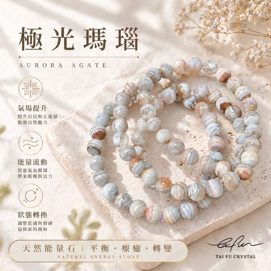 【福選物商社 Fu shop】063號 極光瑪瑙圓珠 | 蝦皮購物