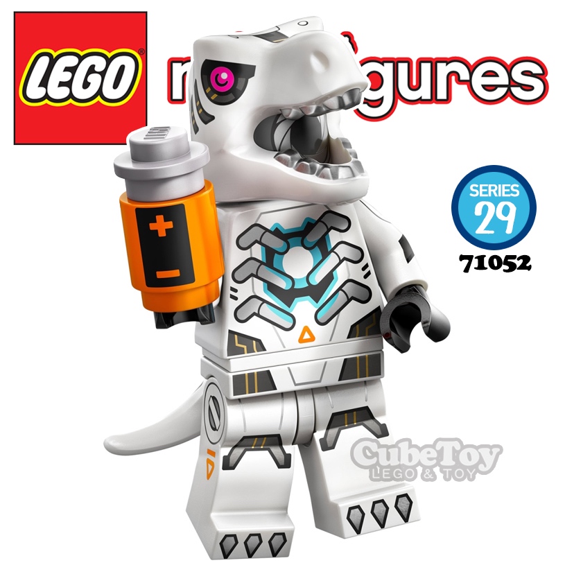 CubeToy】320 / 樂高71052 29代① 機械暴龍人偶包- LEGO Minifigures