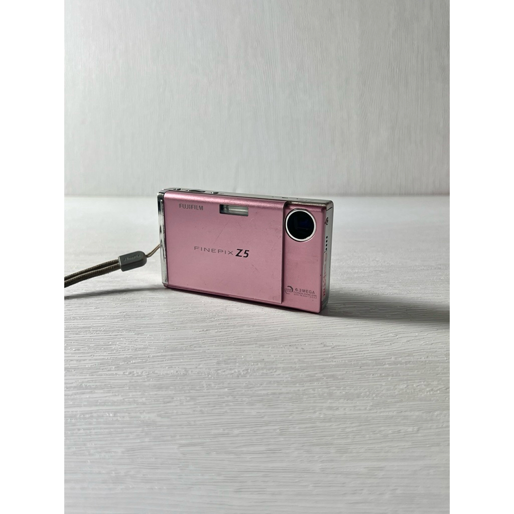 Fujifilm FinePix Z5fd復古CCD數位卡片滑蓋相機粉色| 蝦皮購物