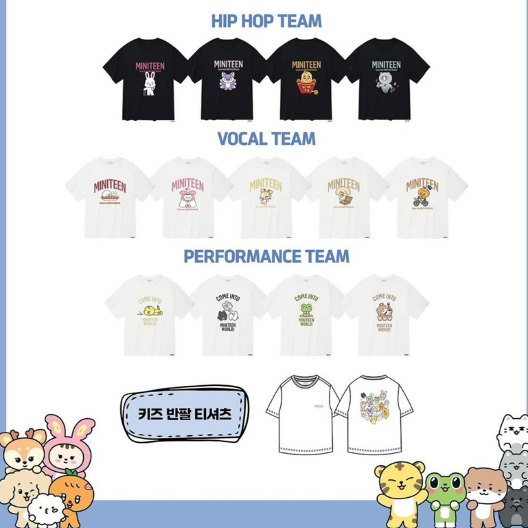 🇰🇷韓國KKOBA SPAO x MINITEEN 聯名款 短袖 SEVENTEEN 短踢 短T 韓國代購 情侶同款