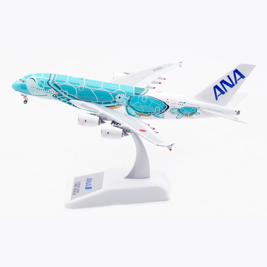 Aviation 1/400 全日空ANA A380 JA383A 橘海龜可拆起落架| 蝦皮購物