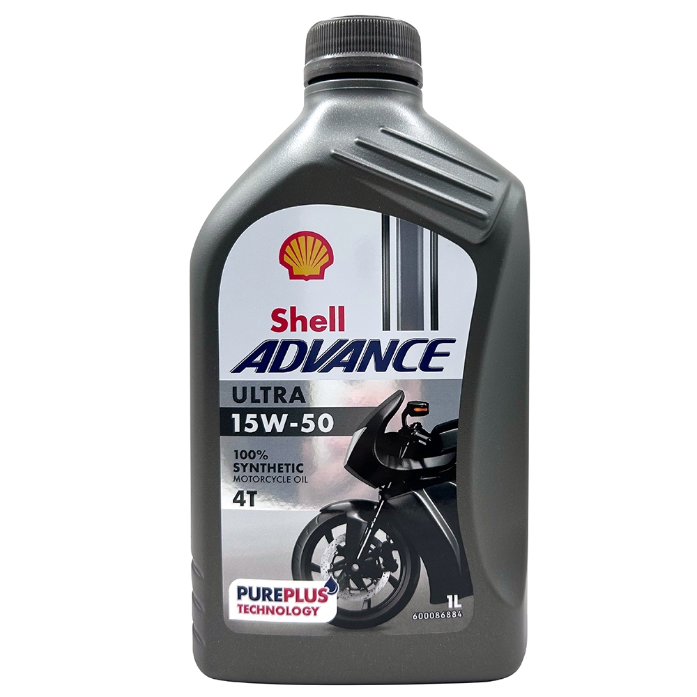 車百購-整箱12罐】 殼牌Shell Advance 4T Ultra 15W50 機車機油全合成