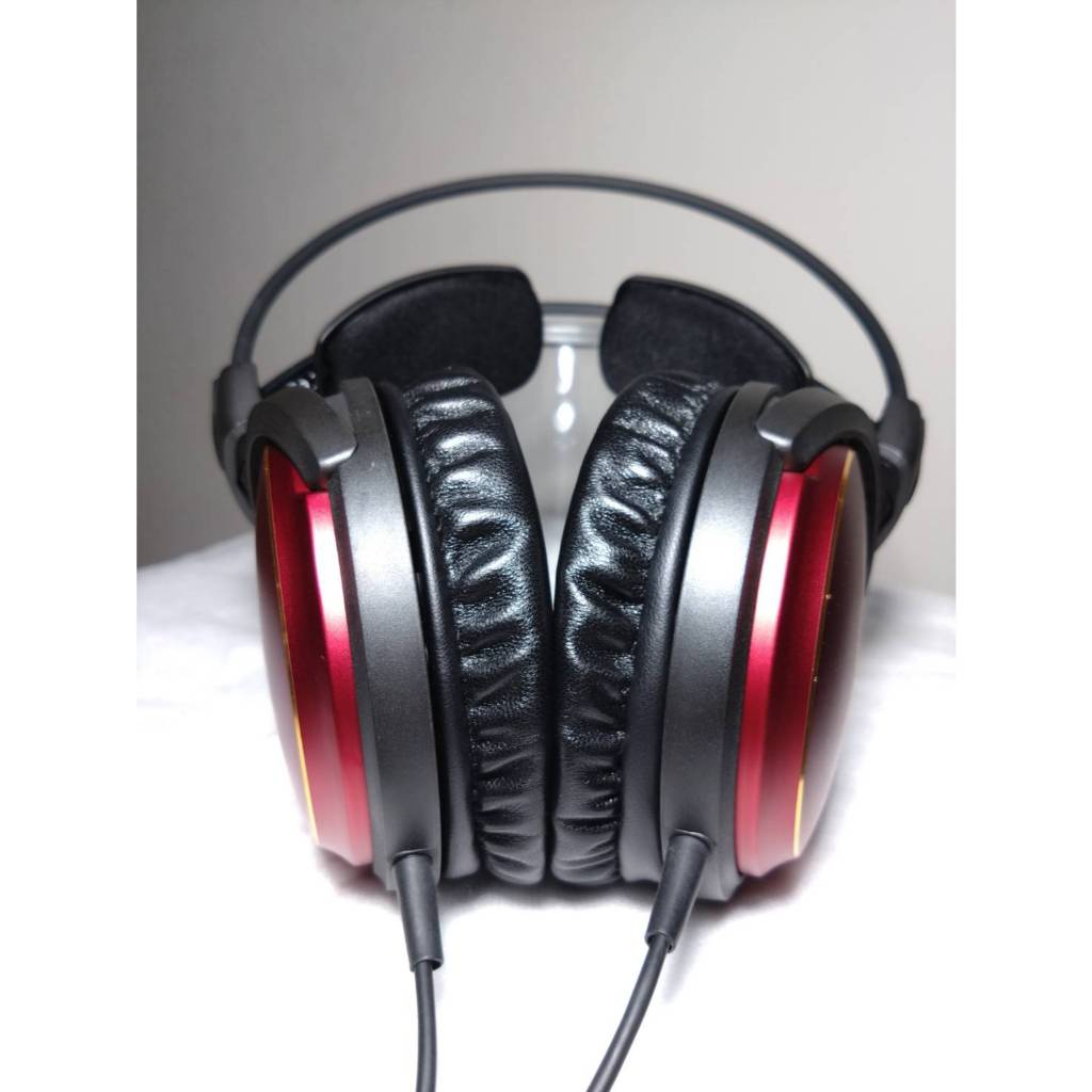 新古銘機】鐵三角audio-technica ATH-A900X LTD 緋紅色2000台限定女毒