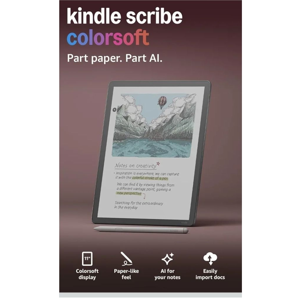 竭力萊姆】2025最新Amazon Kindle Scribe Premium Pen 16GB 32GB 64GB