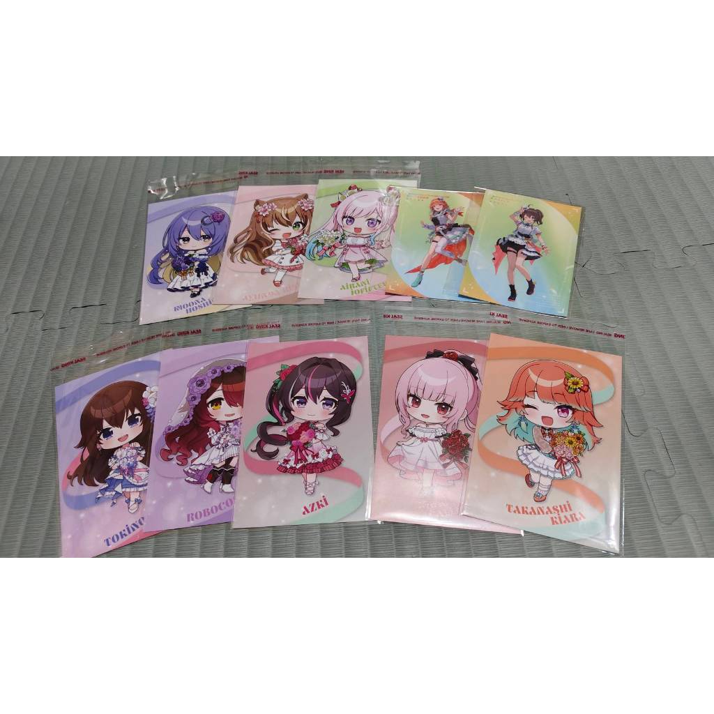 【可議價】HOLOLIVE 快閃店 明信片 時乃空 蘿蔔子 AZKI MOONA IOFI RISU 森美聲 小鳥遊琪亞 | 蝦皮購物