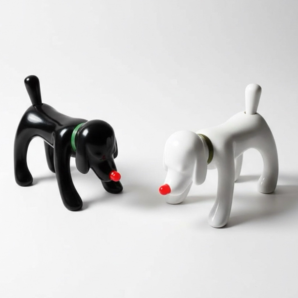 絕版限量奈良美智🇯🇵香港特展無常人生一組發光狗Shinning Doggy Life